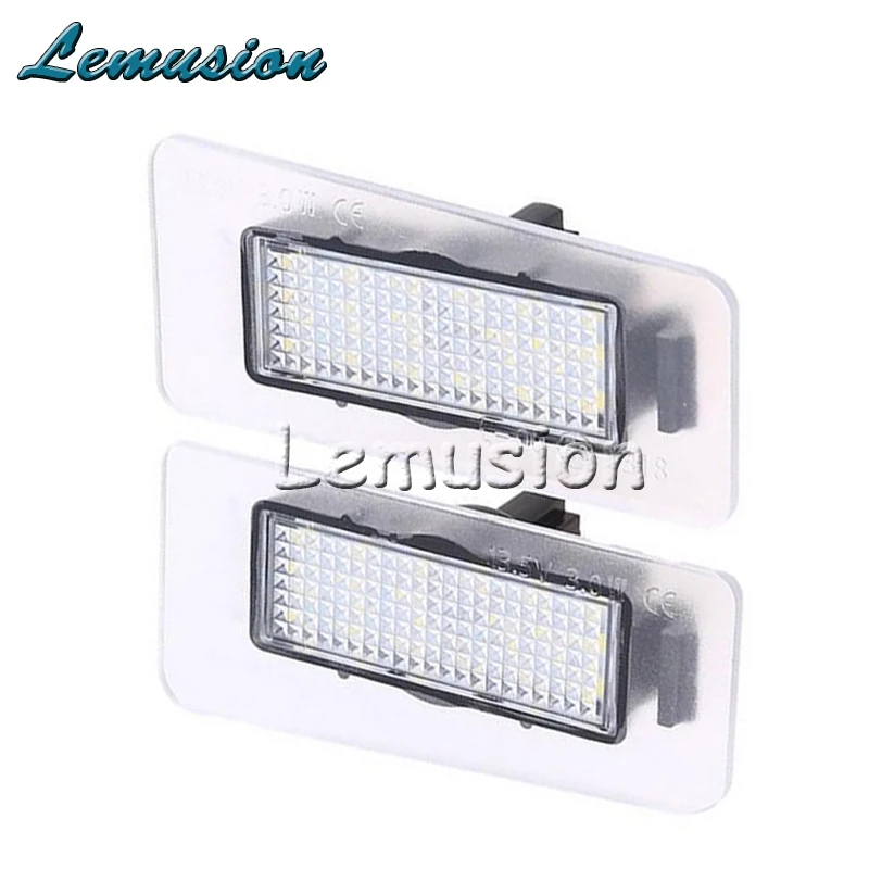 1 пара Автомобильные светодиодные лампы для номерного знака 12 В|license plate light|car