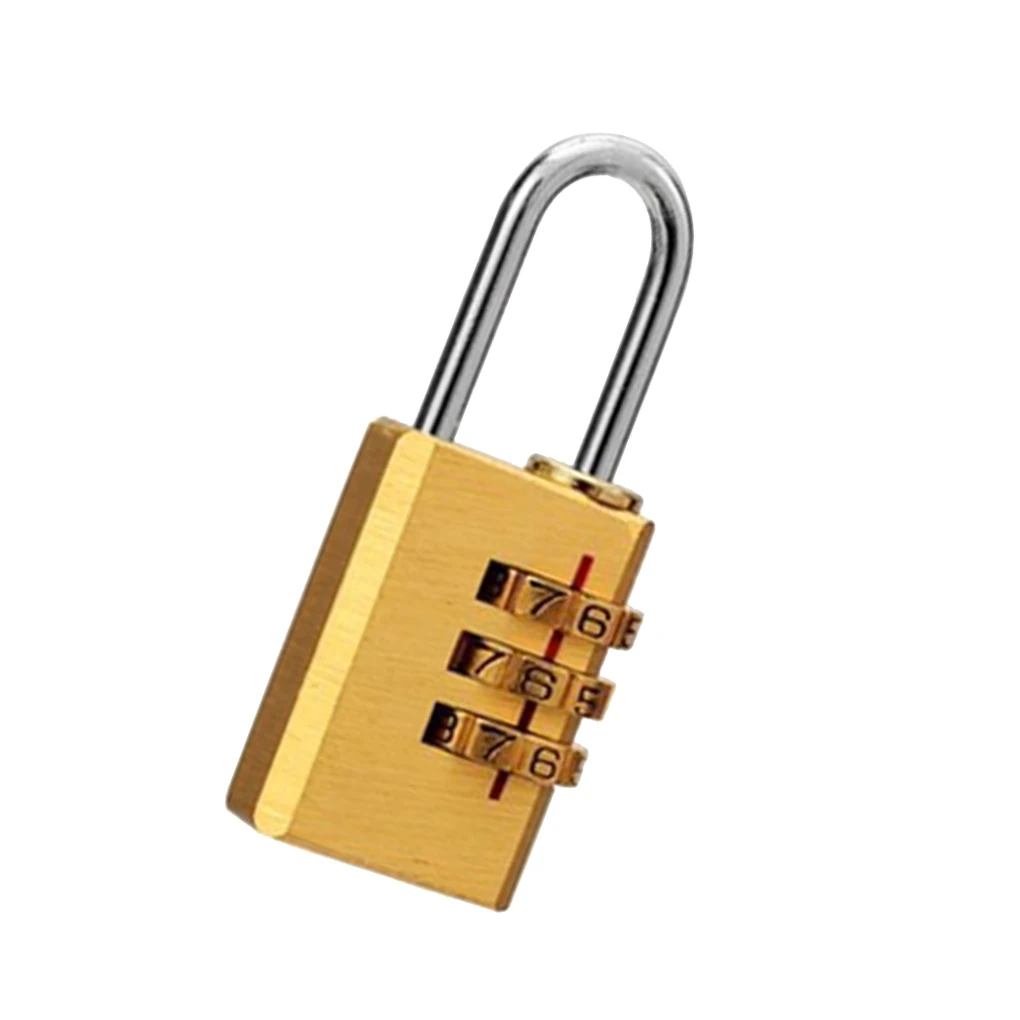 3 значный кодовый замок с паролем медный шкаф защитой от кражи|Замки| |