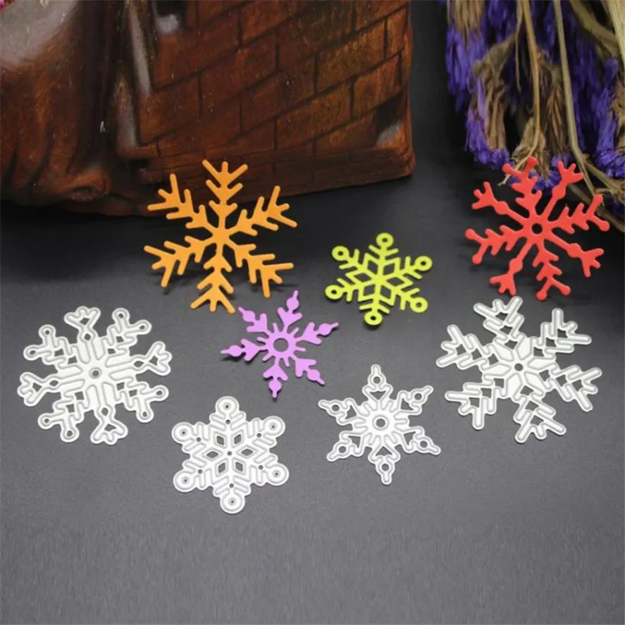 Новая креативная Рождественская металлическая режущая штампа 1 шт. елка венок