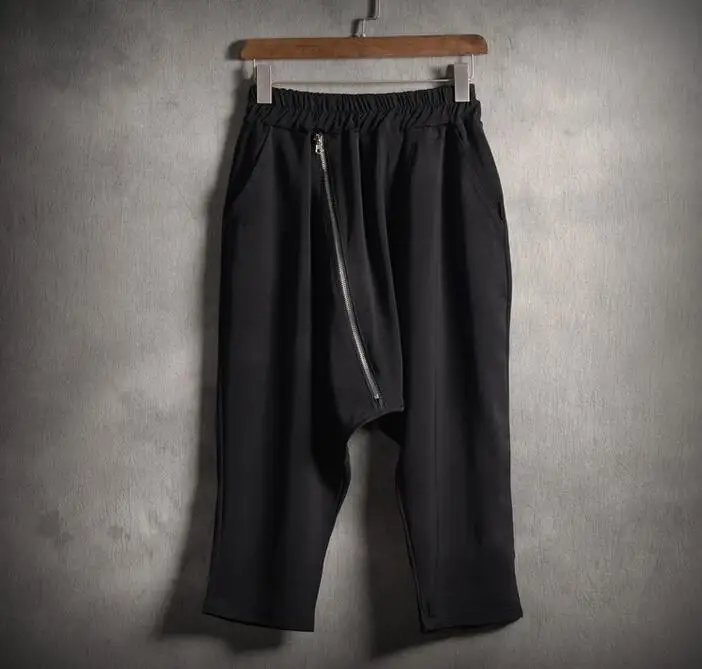 

M-4XL мужские брюки с тонкими брюками в повседневном стиле, лето 2019