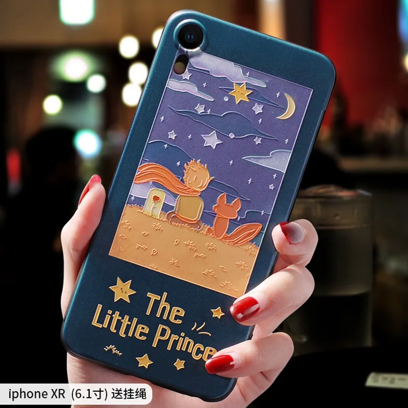 Чехол с тиснением для Iphone 11 PRO MAX XS X XR 7 8 Plus 6 6S PLUS |