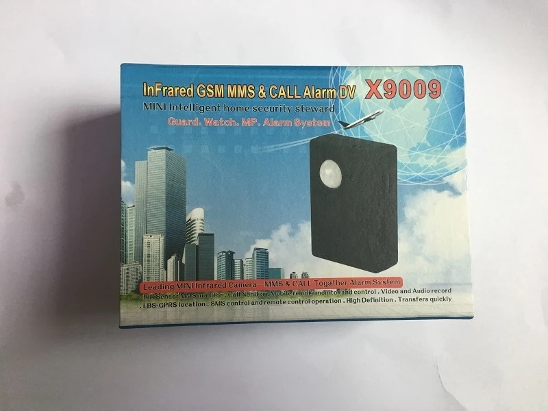 X9009 gps трекер мини умный беспроводной PIR детектор движения сенсор Поддержка HD камера SMS MMS GSM Противоугонная система сигнализации MS-X9009