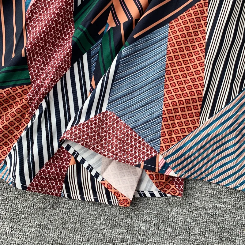 Женское длинное шифоновое платье с юбкой этническое длинной пляжная юбка для