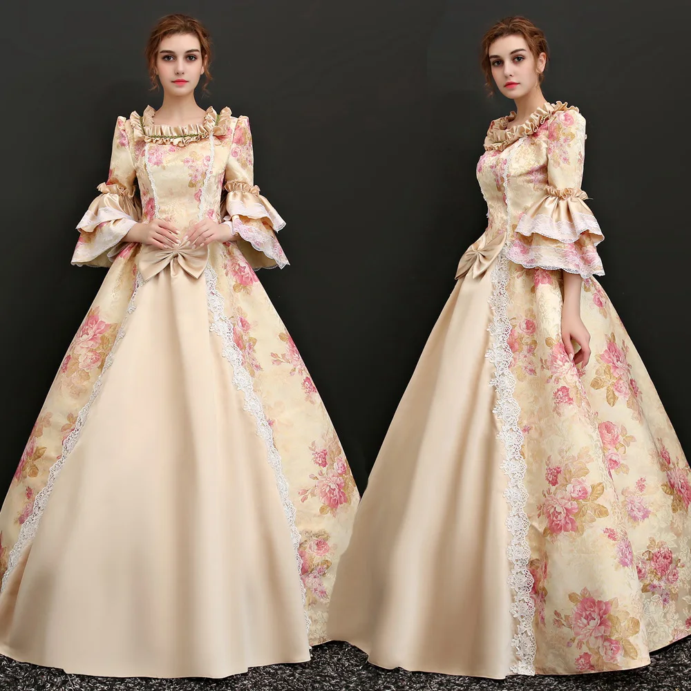 Грузинский розовый Southern Belle в викторианском стиле Готический торжественное