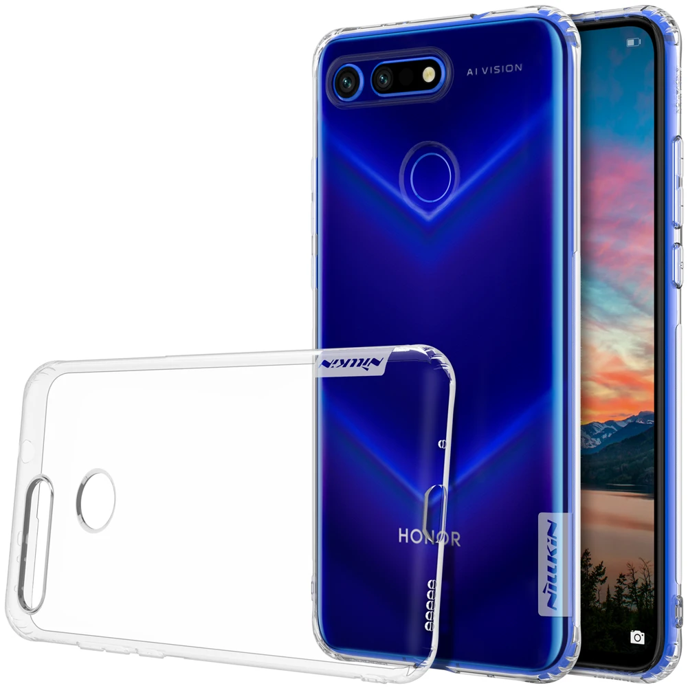 Чехол для huawei Honor View 20, Nillkin, серия природы, прозрачный мягкий чехол из ТПУ для huawei Honor V20 View 20, 6,4 дюйма