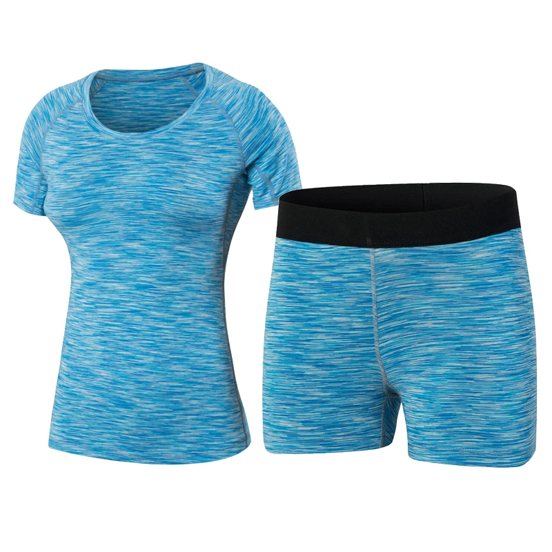 Женский спортивный костюм комплект из 2 предметов для йоги бодибилдинга