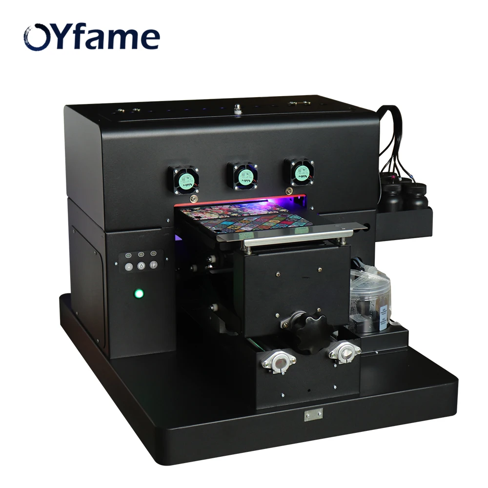 OYfame A4 УФ принтер Светодиодный с эффектом тиснения А4 для кожаный чехол телефона