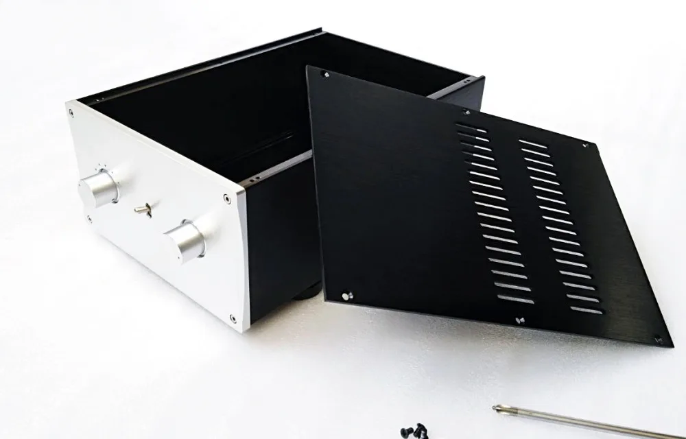 DIY BZ2212S полностью алюминиевый предусилитель корпус блока питания чехол усилителя