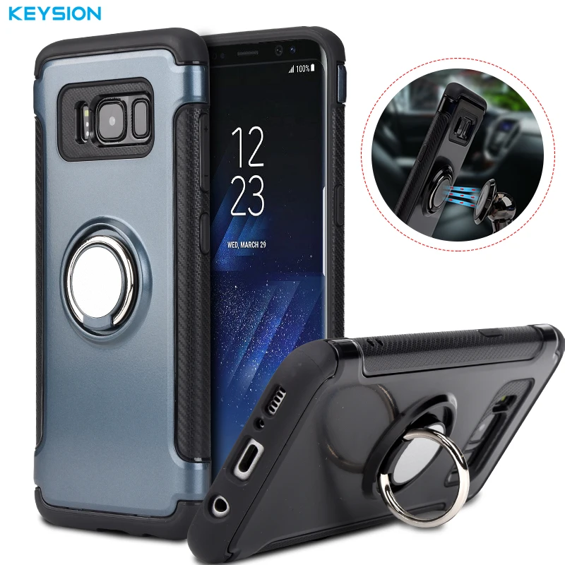 KEYSION Аргументы за Samsung Galaxy S8 Плюс Автомобильный Держатель Стенд магнитный