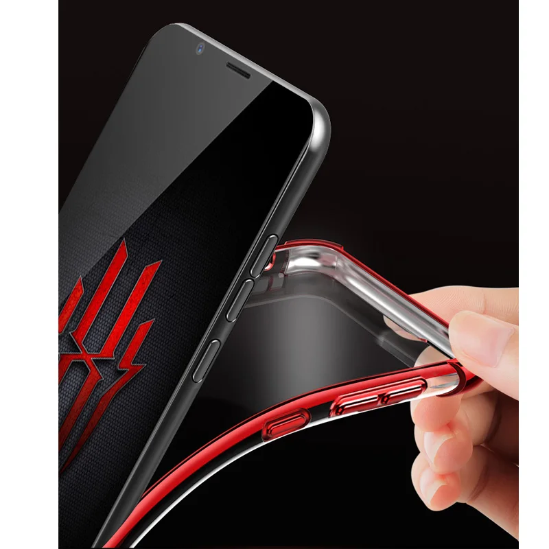 Мягкий чехол для ZTE Nubia красный волшебный задняя крышка lastic матовый RedMagic