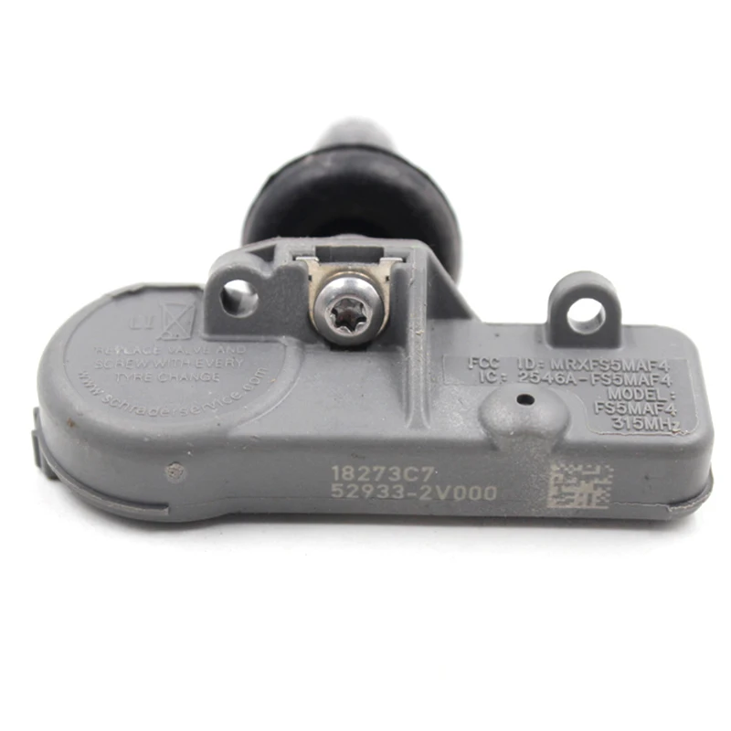 4 шт./лот датчик давления в шинах TPMS для Hyundai Veloster 2012 2016 мониторинг 52933 2V000 529332V000