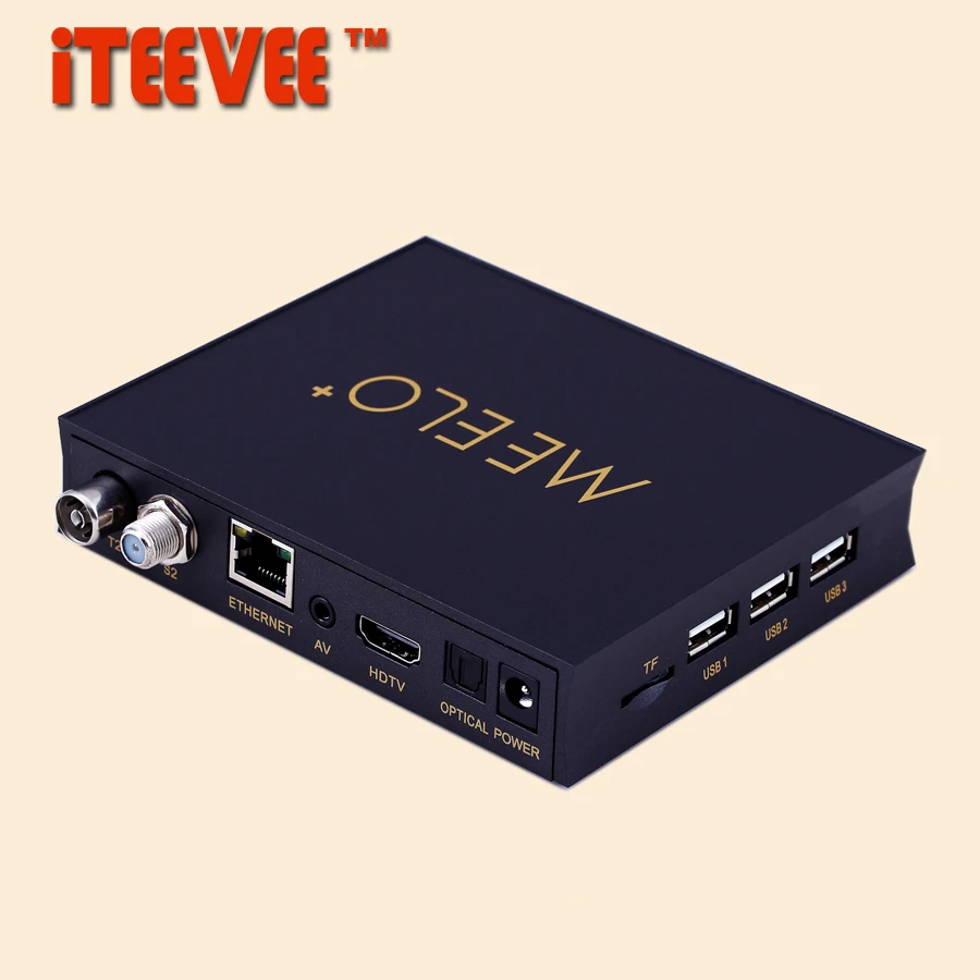 1 шт. Meelo uno2 1G/8G MEELO UNO 2 2 ГБ 16 ГБ Android 5.1.1 ТВ коробка DVB-T2+ DVB-S2 Amlogic S905 четырехъядерный 1080p 4K KD DVB PK X9