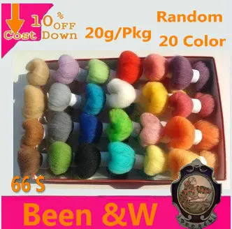 Бесплатная доставка! Шерстяной фетровый фетр 20 цветов ручная работа