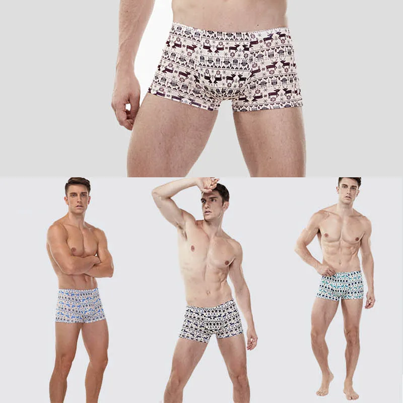 WTEMPO 8pcs/lot Hot Sale Men Underwear Male Boxer Sexy Underpants For Man Panties Comfortable Breathable cuecas Sexy Cueca Boxer