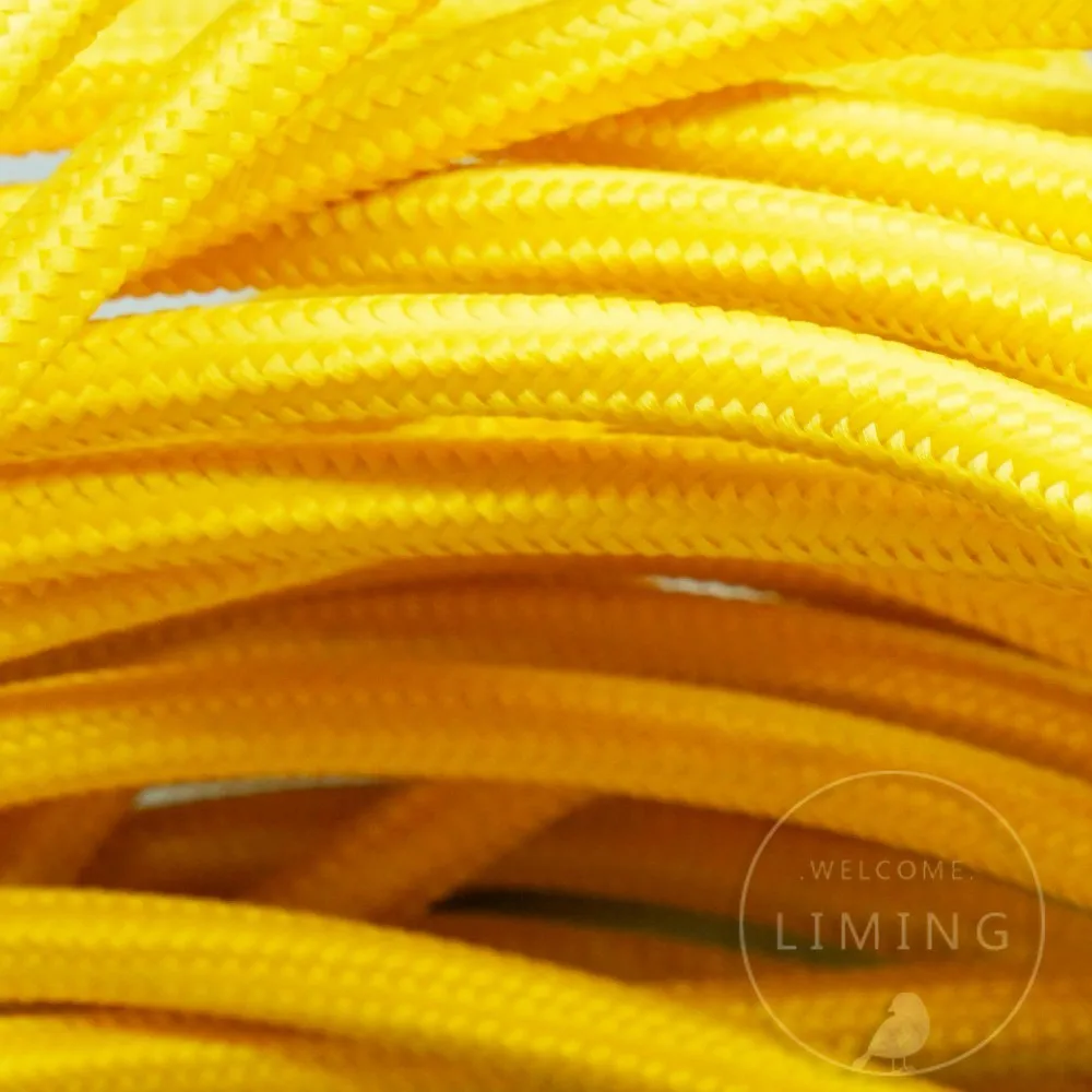 8 м 2*0 75 желтая лампа Эдисона искусственная подвеска Плетеный тканевый