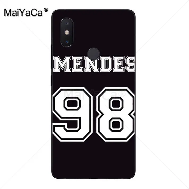 Роскошный чехол MaiYaCa Shawn Mendes98 с узором Оригинальный для xiaomi mi 8 se 6 note2 note3 redmi 5plus note4 5