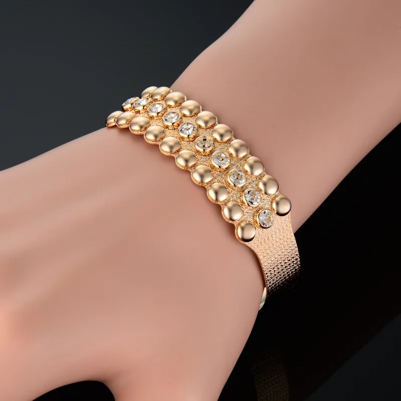 Массивный браслет индийские ювелирные изделия модные аксессуары с кубическим