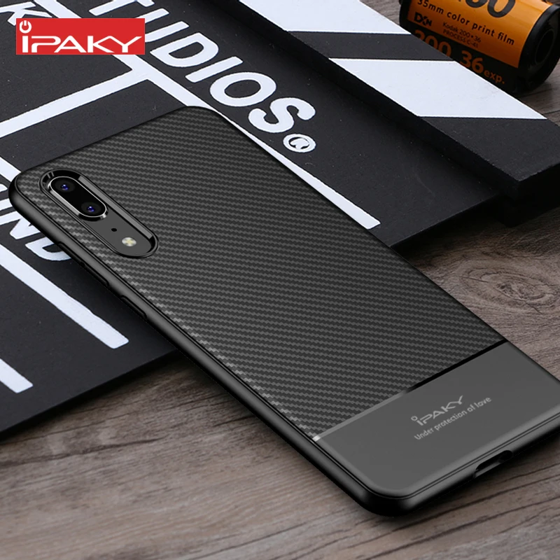 Чехол для huawei P20 lite ipaky Мягкая силиконовая задняя крышка Huawei pro чехол p20 P 20 nove 3E