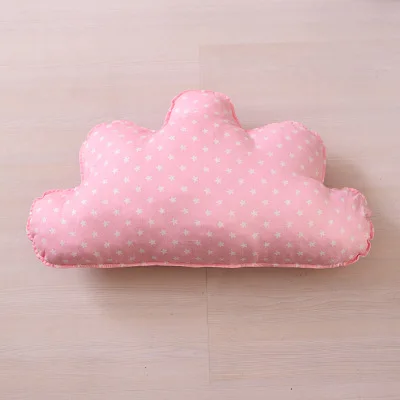 pink cloud 35x60cm Детская комната диван подушка звезда облако сердце домашние подушки для путешествий украшения для детской комнаты хлопок мягкие игрушки для детей подарок для девочек Рождество - Цвет: pink cloud 35x60cm