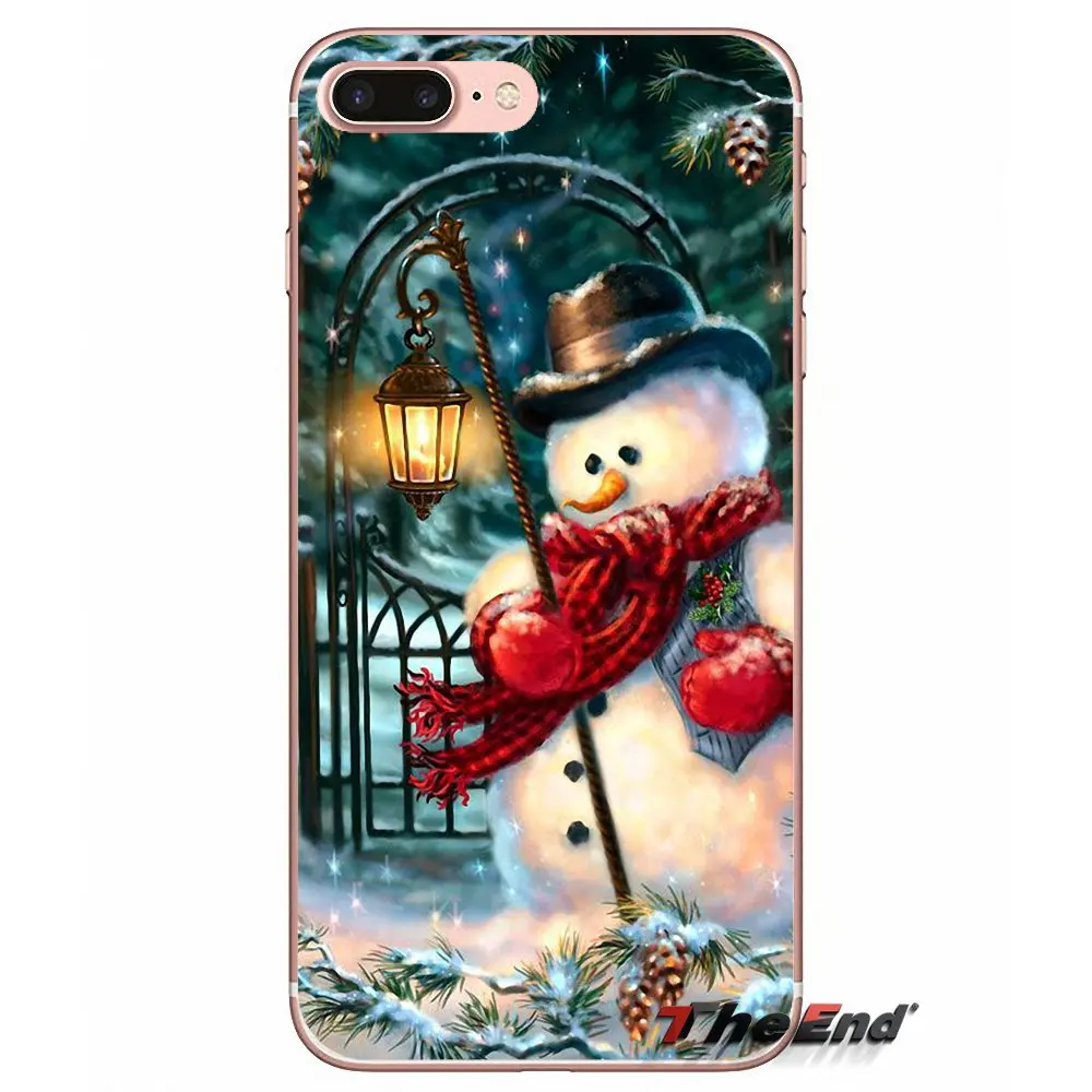 Мягкий чехол для Samsung Galaxy S9 Plus Note 8 One oneplus 5T Meizu M5s LG V30 HTC U11 Capa Merry Christmas Gifts Santa Claus |