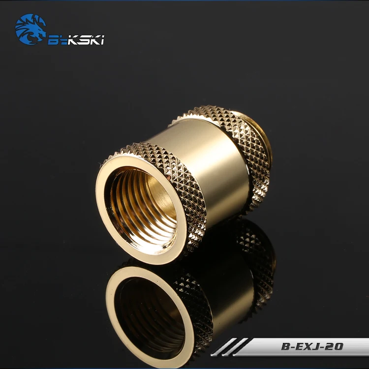 Bykski B EXJ 20 женский и мужской мм полированный расширитель фитинг с G1/4 &quotрезьбой PC