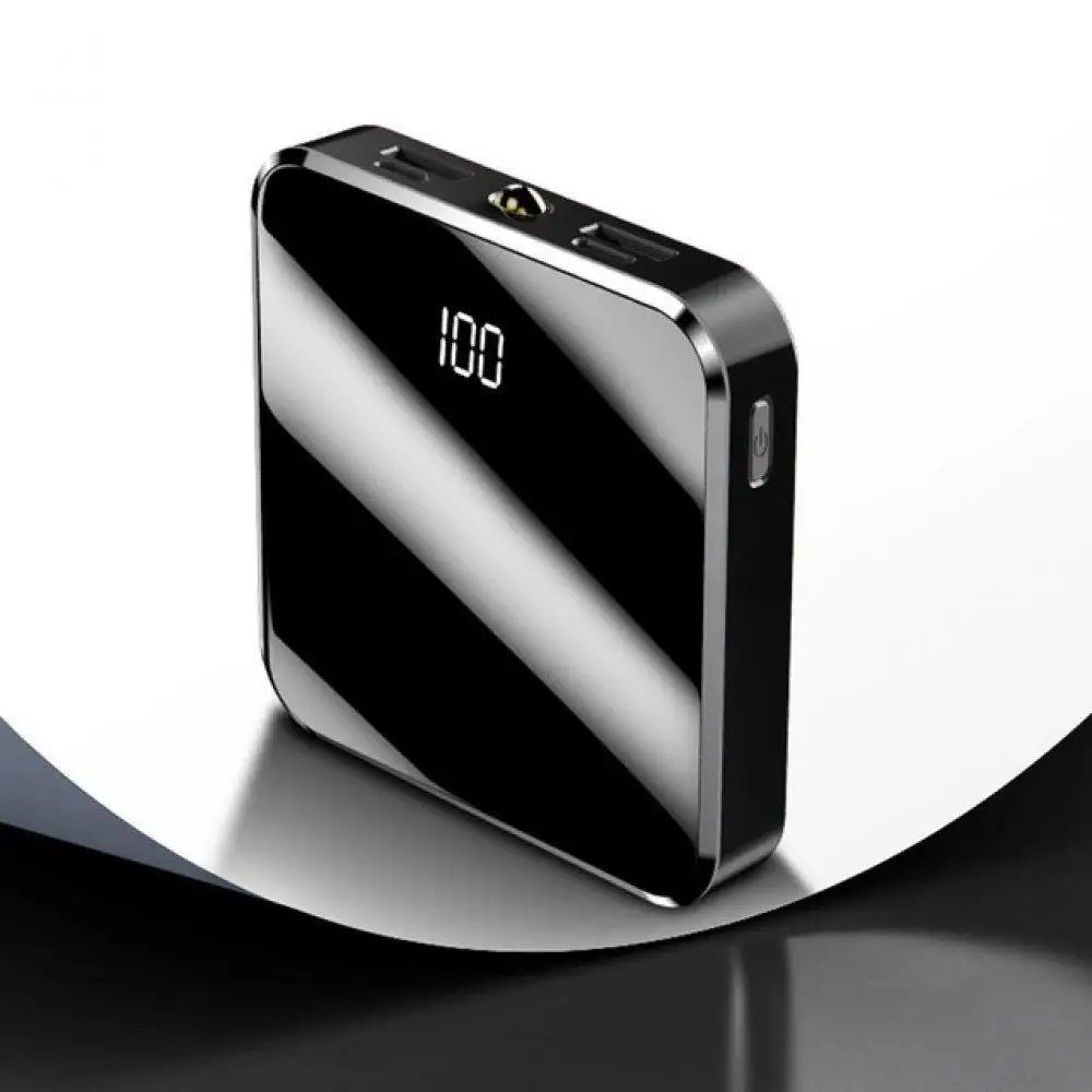 Fast Charging Power Bank 20000mAh Portable Mini Mirror Poverbank External Battery Pack Powerbank For Smart Mobile Phone | Мобильные