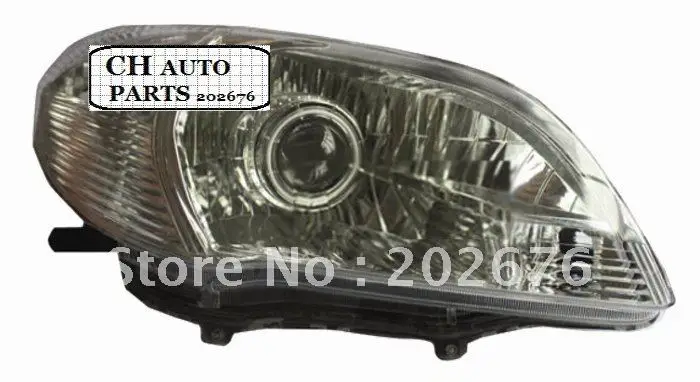 

FREE SHIPPING, TOTOYA VIOS ANGEL EYE COMPLETE HEADLIGHT WITH EVIL EYE