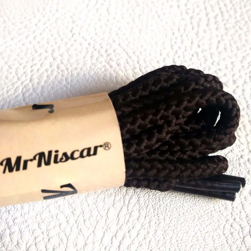 Mr. Niscar 2 пары полиэфирные круглые шнурки для пеших прогулок кемпинговые шнурки для коньков модная рабочая обувь шнурки для обуви