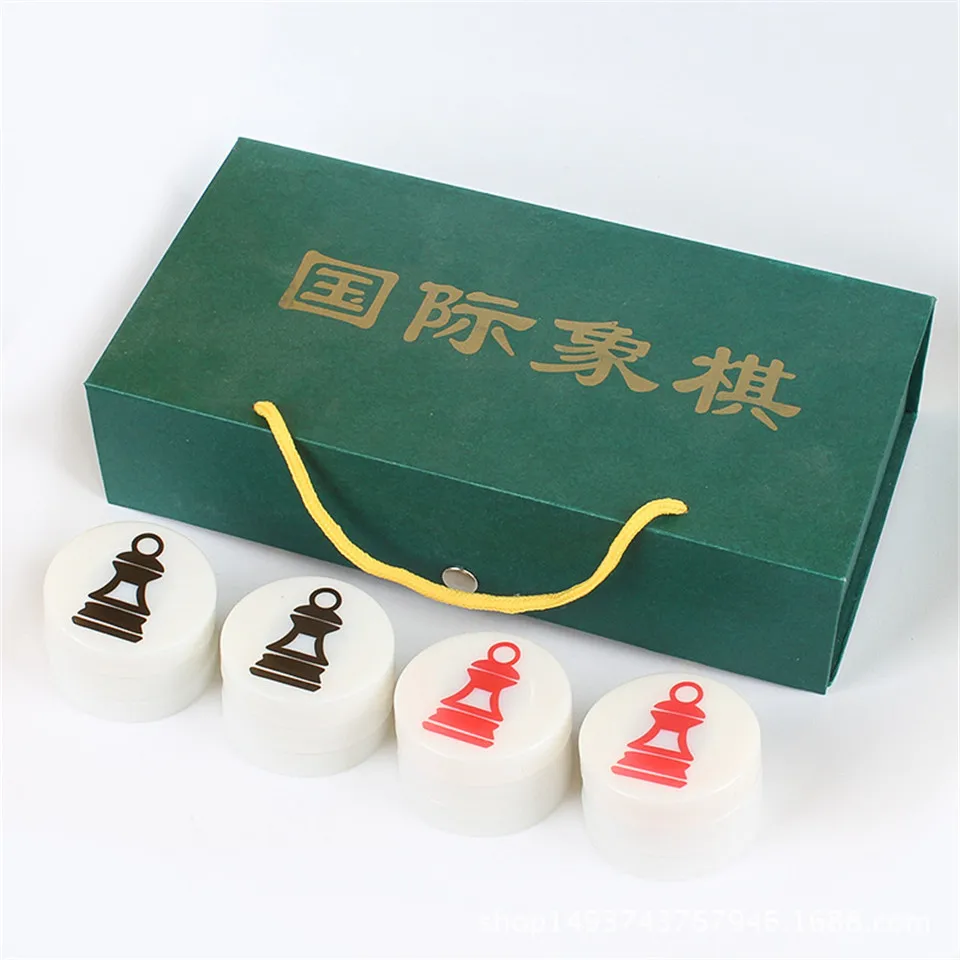 BSTFAMLY шахматы набор пластиковые магнитные шахматные игры Обучение Chessman диаметр 65