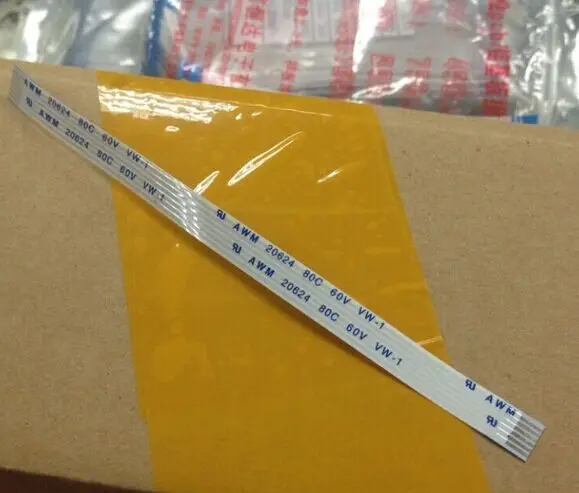 Бесплатная доставка кабель с сенсорной панелью штекер 0 5 мм 6 контактный 100 AWM 20624