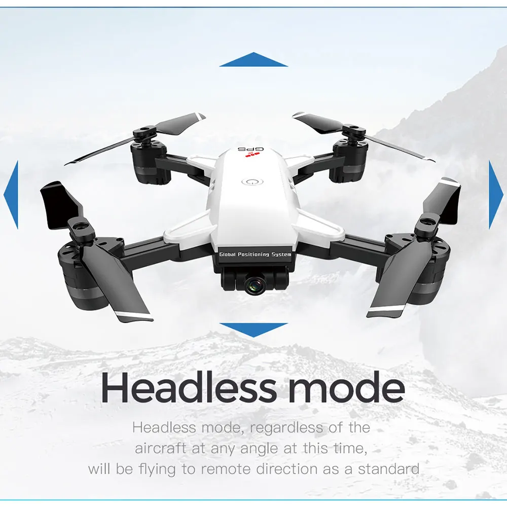 Новый складной Радиоуправляемый Дрон GPS WIFI FPV с 1080P широкоугольной HD камерой 14