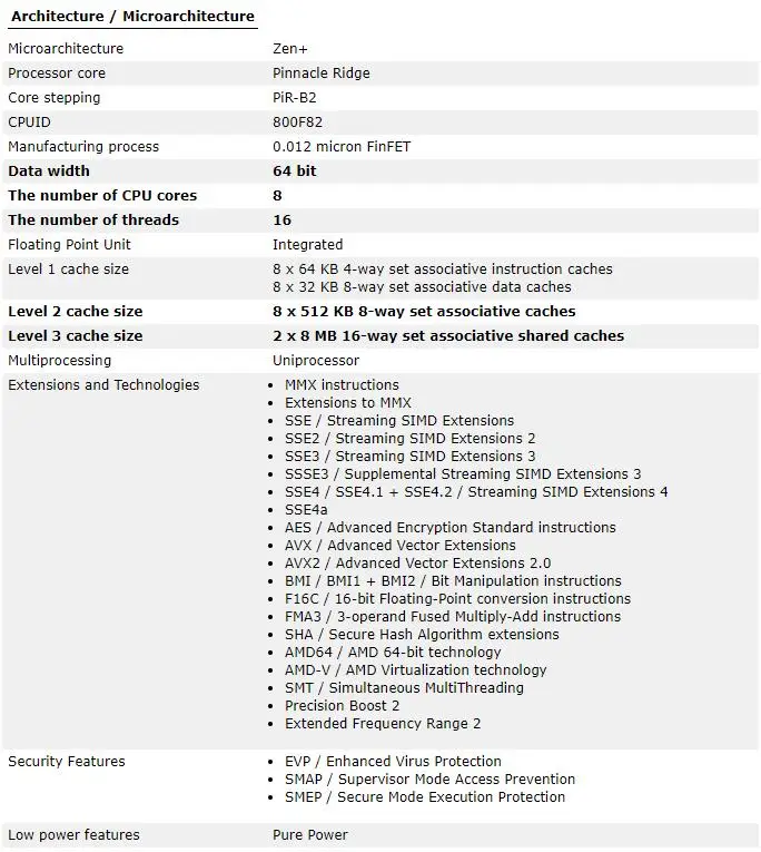 Новый процессор amd ryzen 7 2700X cpu 3 ГГц Восьмиядерный 16-резьбовой 105 Вт TDP processador разъем