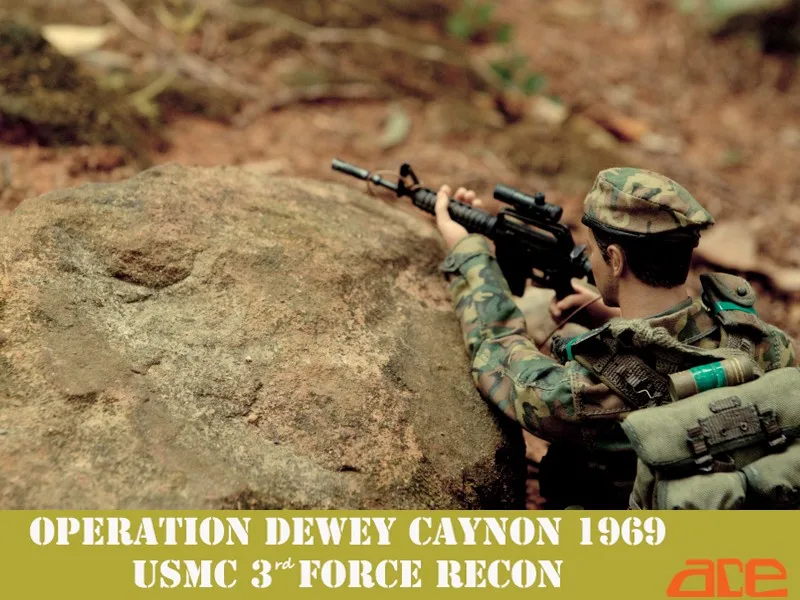 1/6 масштаб фигурка кукла операция Dewey Caynon 1969-USMC 3rd Force Recon Коллекционная 1" фигурка куклы пластмассовые игрушечные модели