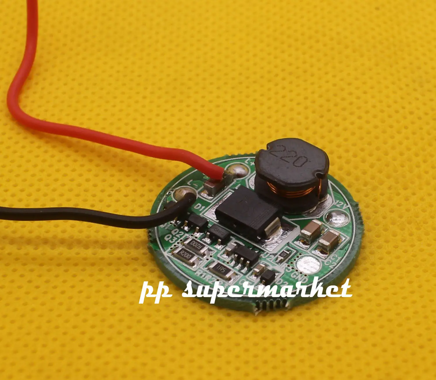 Cree XHP50 светодиодный драйвер один режим выхода DC 6 в вход DC12-24V 2-2.5A 28 мм диаметр