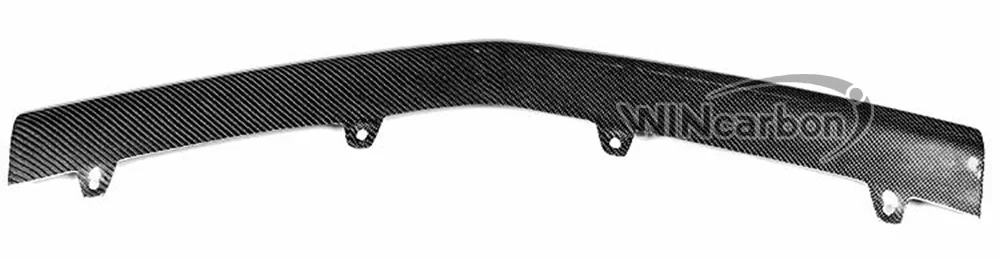 Реальные углеродного волокна Малый передний спойлер Для aftermarket BENZ W204 F/L C63 бампер