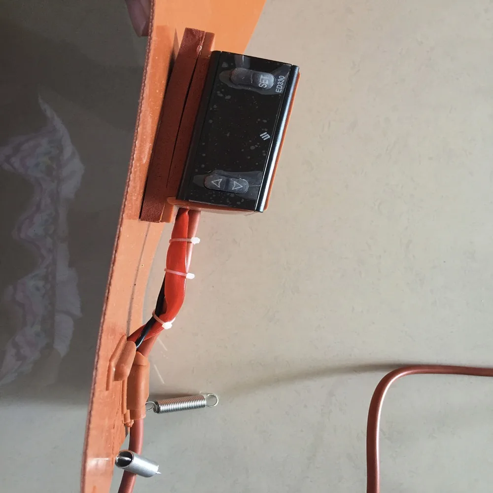 200X560mm 500W 230V промышленный силиконовый резиновый масляный нагревательный элемент