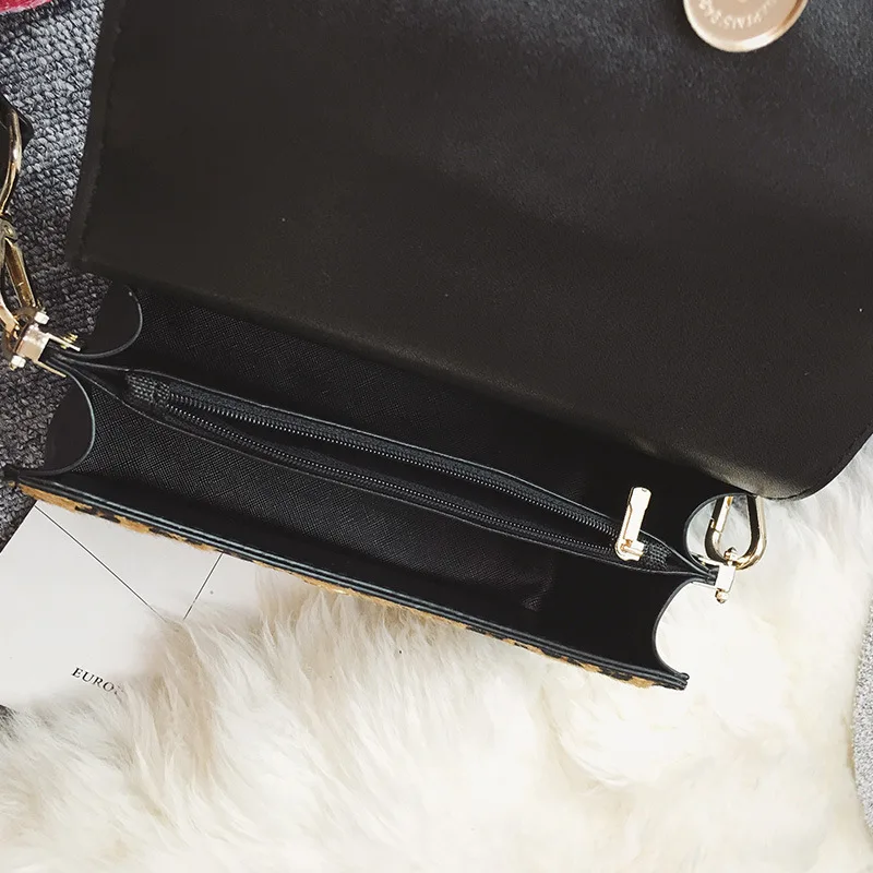 2018 новая квадратная сумка в стиле ретро со змеиным узором женская на одно плечо