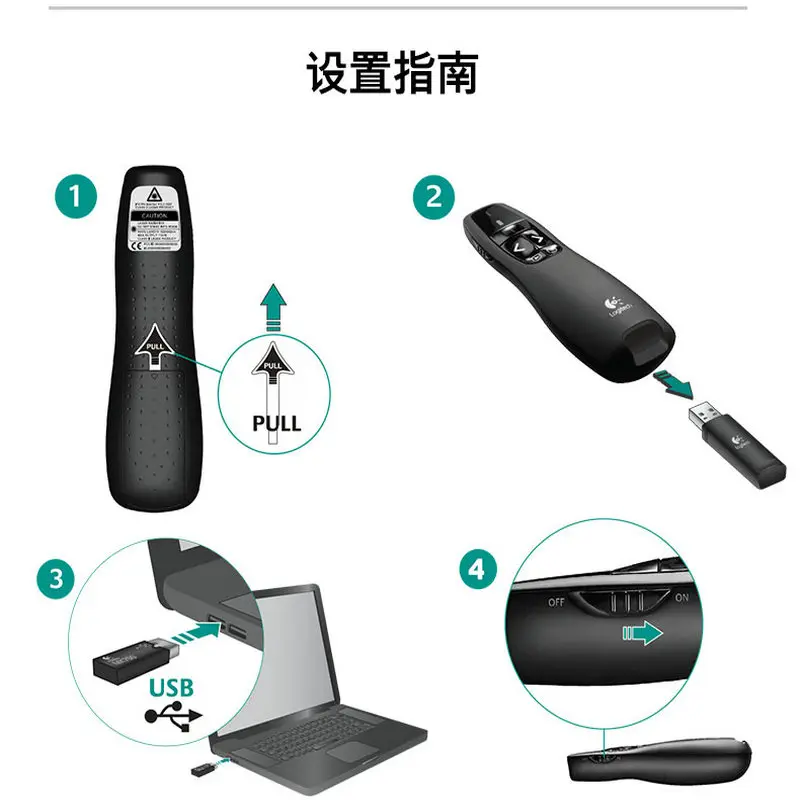 Лазерная указка JSHFEI 5 мВт 2 4 г R400 беспроводной Презентер светодиодный красный
