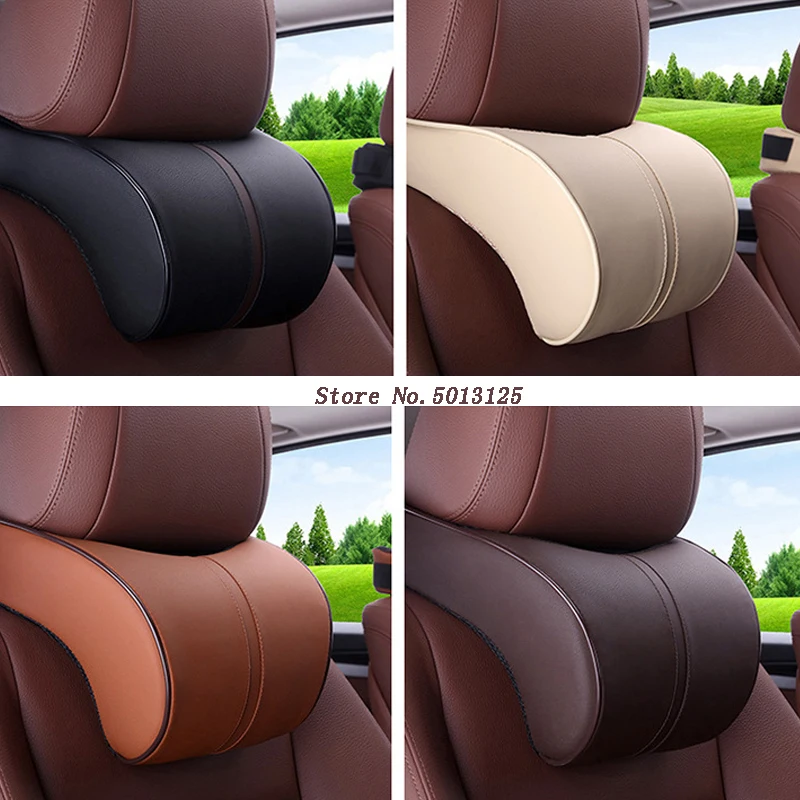 Car Seat Cushion Head Back Neck Rest Pillow Memory Foam Cushions For BMW F30 F10 F25 X5 F15 X6 F16 G30 F45 G11 G12 | Автомобили и