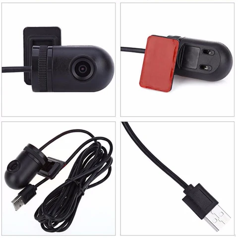 Фронтальная камера DVR USB камера видеорегистратор для ОС Android автомобильный DVD GPS Навигатор Радио DVD Автомобильный плеер