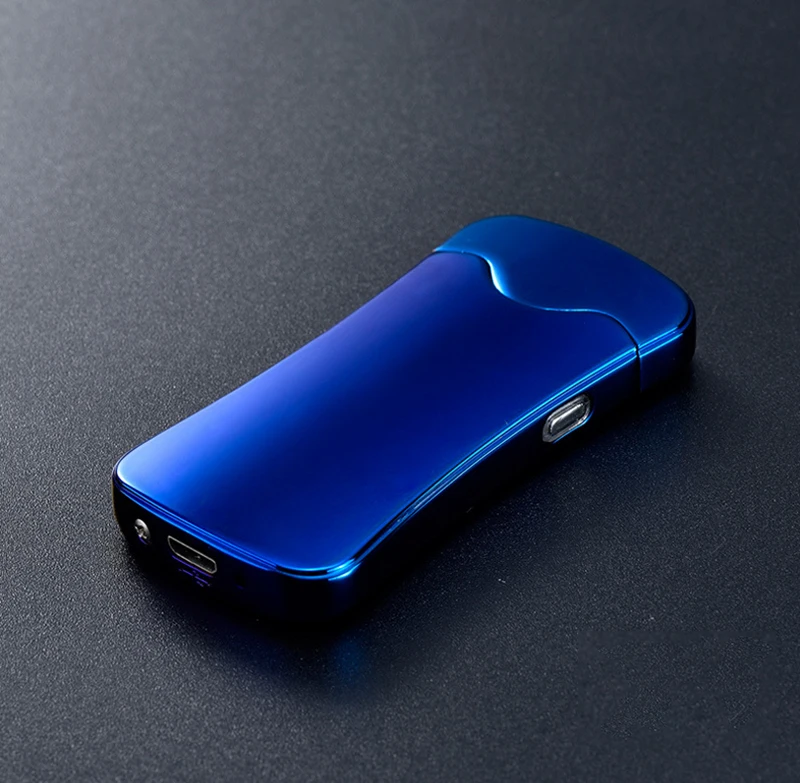 Tungsten Turbo USB Зажигалка беспламенная электронная перезаряжаемая WilndProof Can лазерный
