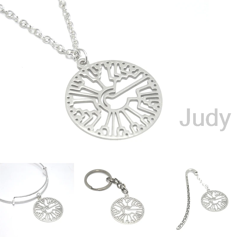 12 шт./лот филогенное дерево ожерелье Хиллис сюжет ручной работы кулон Эволюция