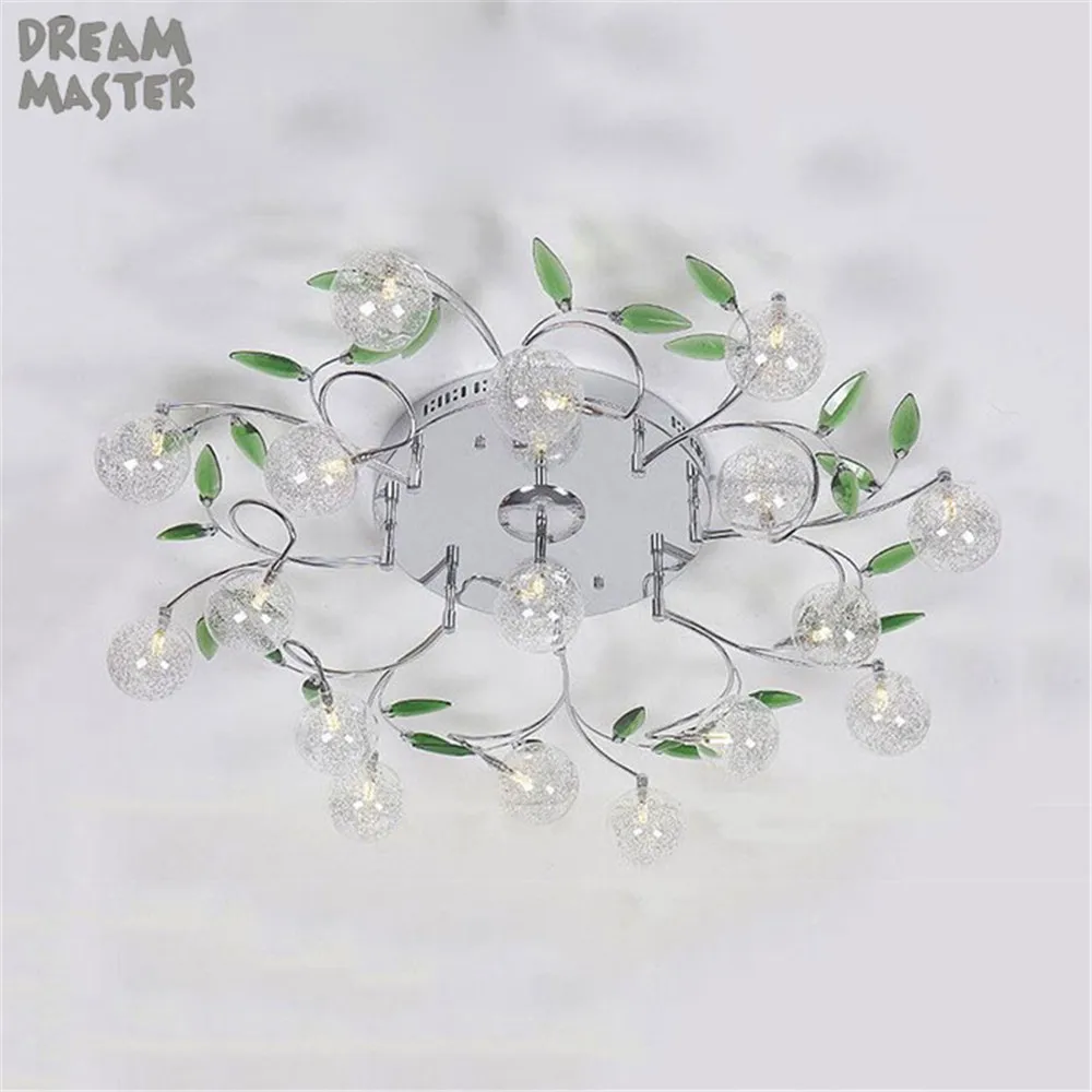 Светильник с кристаллами для гостиной спальни осветительные приборы потолочные