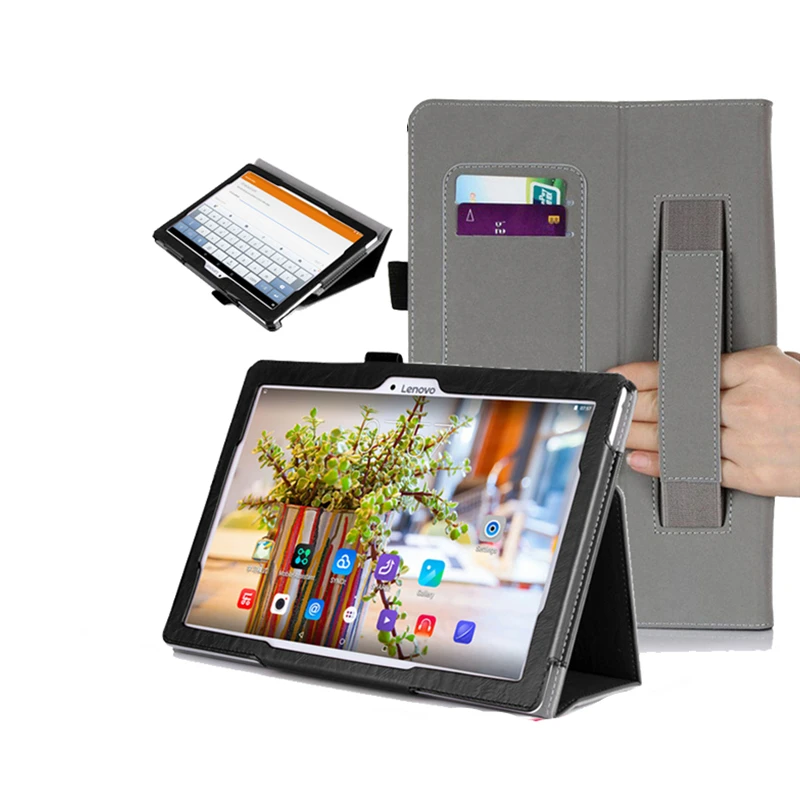 Чехол-накладка из искусственной кожи личи для lenovo Tab2 A10-70 L/F TB2-X30F Tab2 A10-30 X30F Tablet 10,1 дюймов Чехол+ пленка+ стилус