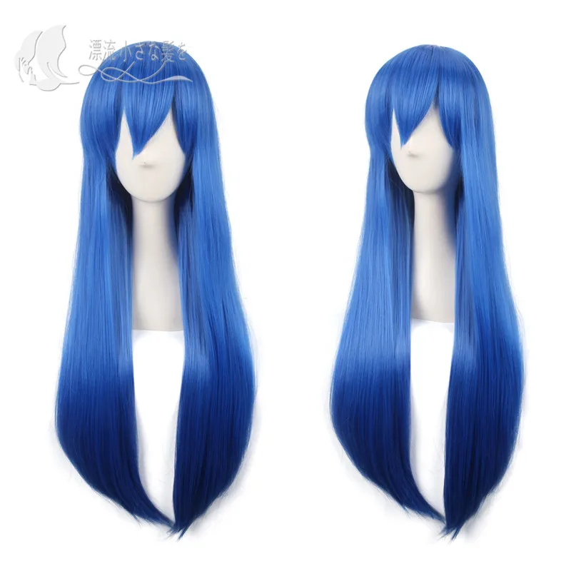 Wendy Marvell косплей парик Феи хвост финальная серия ТВ аниме синие длинные прямые синтетические волосы