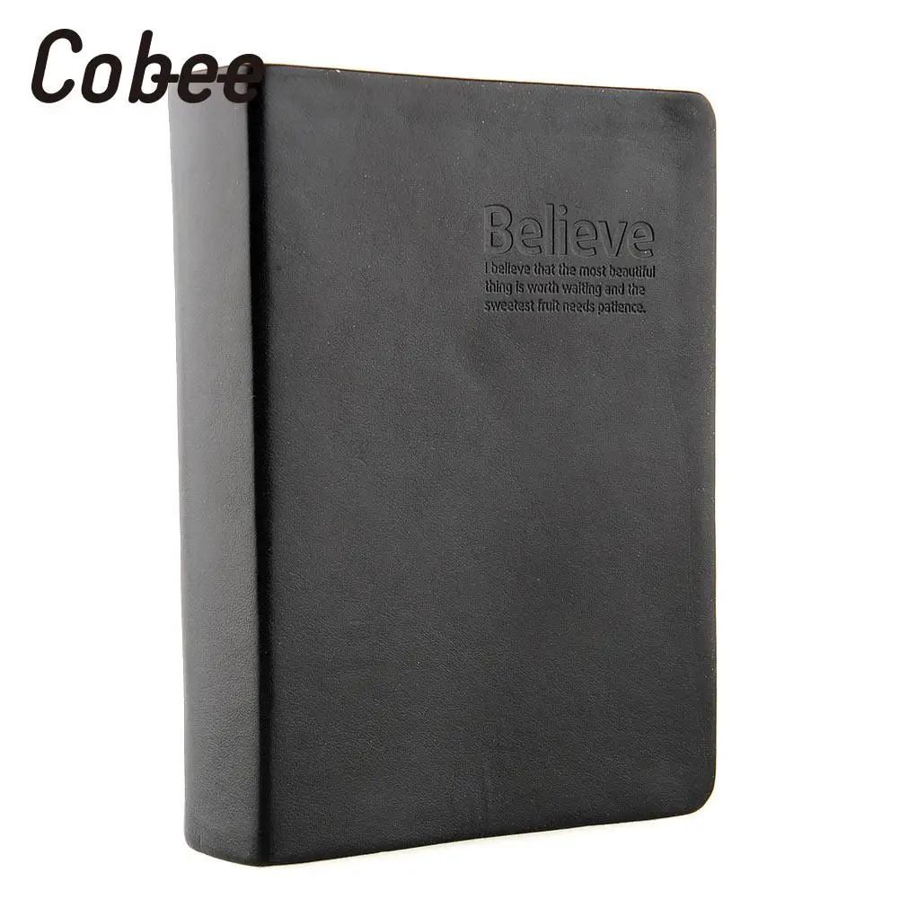 Блокнот в античном стиле с кожаной обложкой и толстыми пустыми страницами