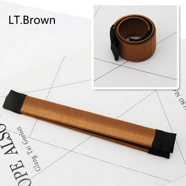 Light Brown 1 шт., женские Волшебные Инструменты для укладки волос, многофункциональные аксессуары для волос для девочек, аксессуары для волос, Волшебные Инструменты для самостоятельной сборки, Волшебная булочка - Цвет: Light Brown