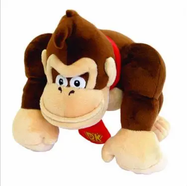 9," Super Mario Bro Донки Конг плюшевые игрушки куклы для детей с рисунком из аниме игрушка