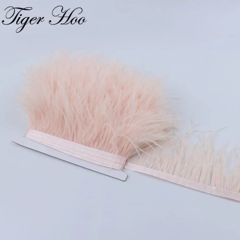 03 Louts pink 1 метр DIY окрашенное перо страуса бахрома ширина 8-11 см свадебное платье украшение отделка Аксессуары для шитья одежды - Цвет: 03 Louts pink