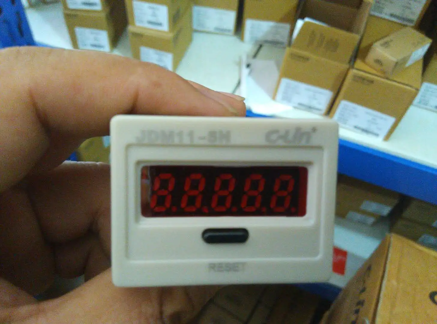 Из натуральной кожи C Lin JDM11 5H накопительный счетчик DC24V 220 В переменного тока